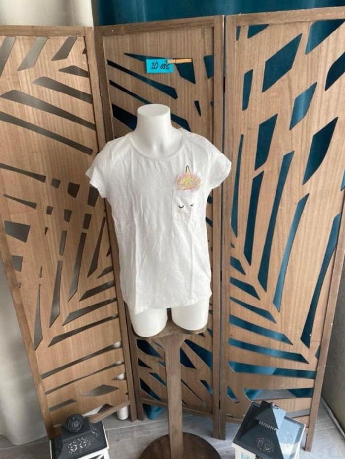 T-shirt fille 10 ans Licorne