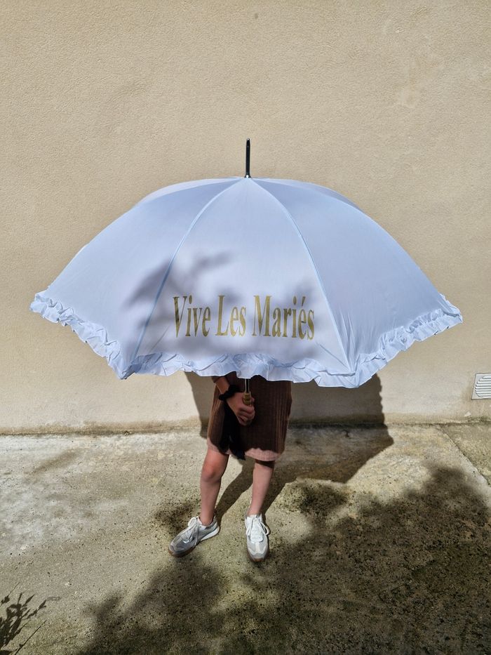 Parapluie pour mariage - photo numéro 2