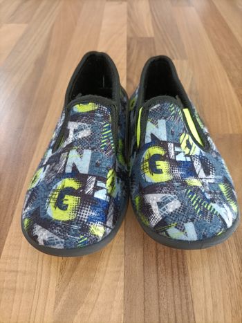 Chaussons bleus marine anis 30