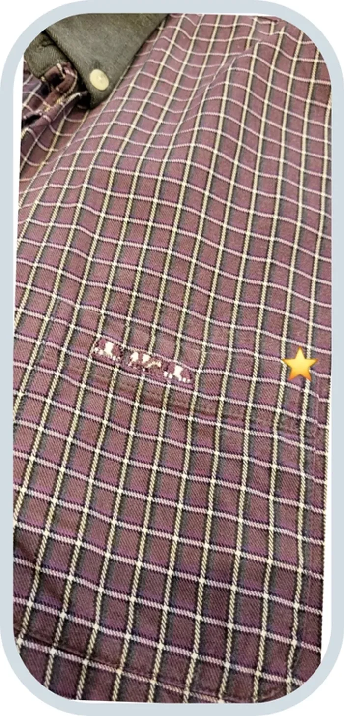 Chemise à carraux homme Mise au Green – Taille XL – Très bon état
- Violet - photo numéro 5