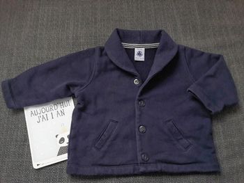 Veste molleton Petit Bateau 12m