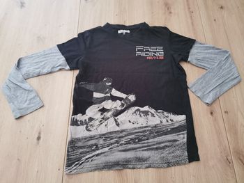 T-shirt manche longue 10 ans garçon