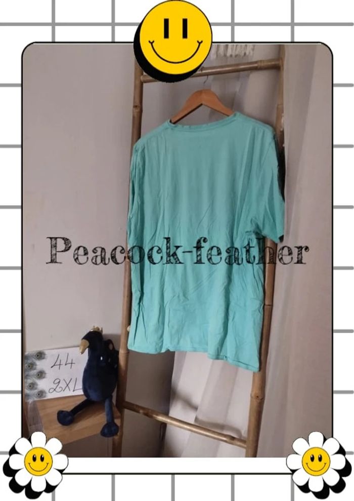 T-shirt bleu mint xxl homme billabong - photo numéro 6