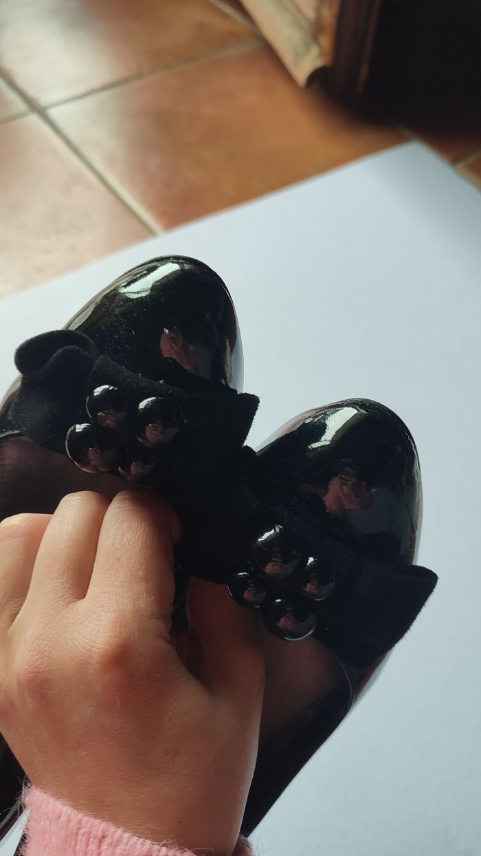 Escarpins noirs vernis T38 - photo numéro 4