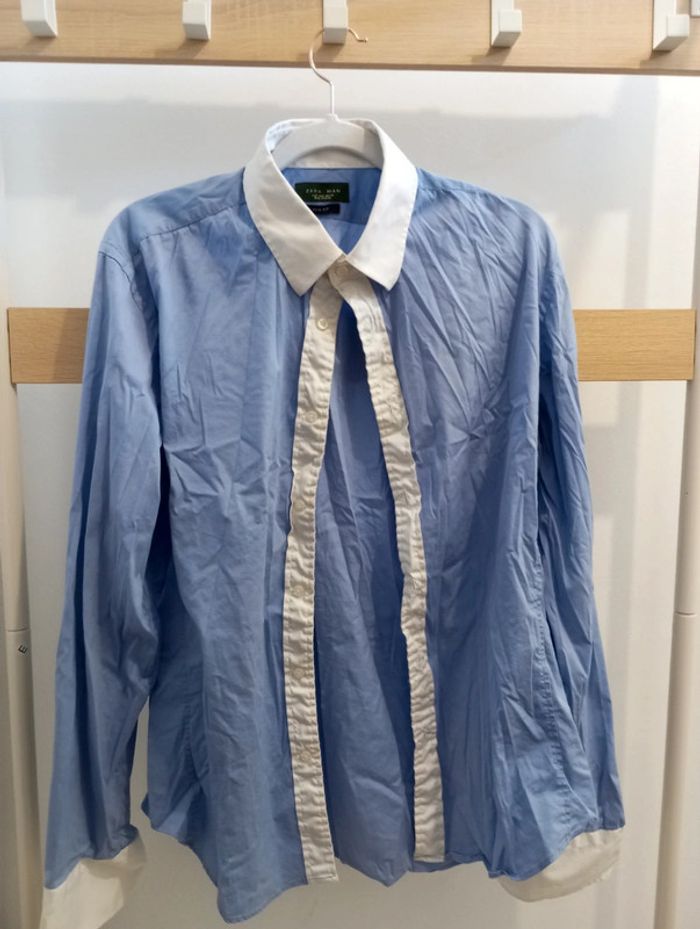 Chemise homme 2 couleurs