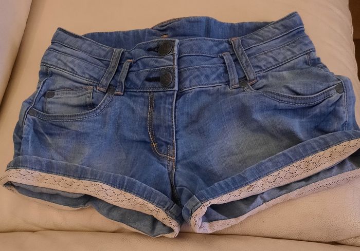 Short avec dentelle