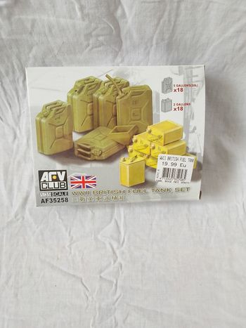 WWII British fuel tank set arv club neuf