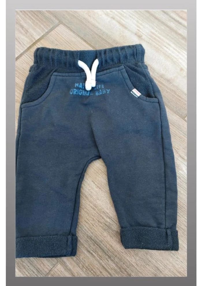 Bas de jogging tape à l œil 12 mois bleu