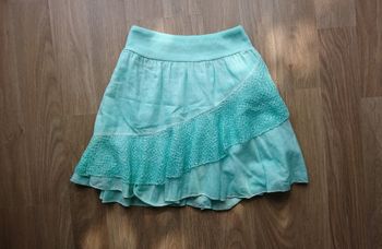 Jupe verte turquoise 