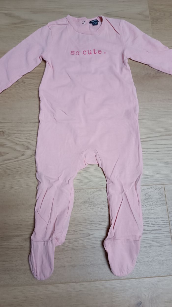 Lot 3 pyjamas longs 12 mois - photo numéro 2