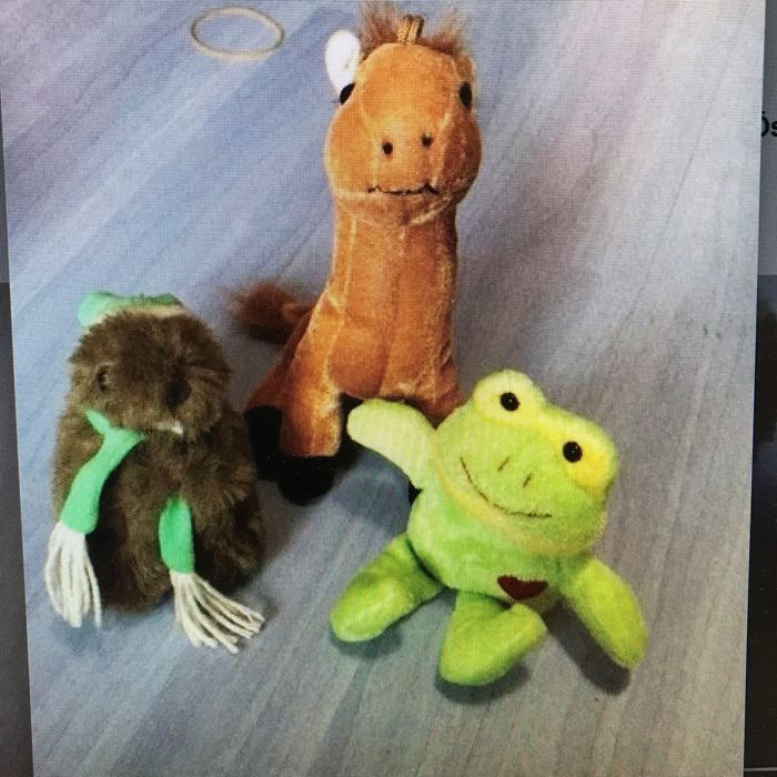 Lot 3 peluches