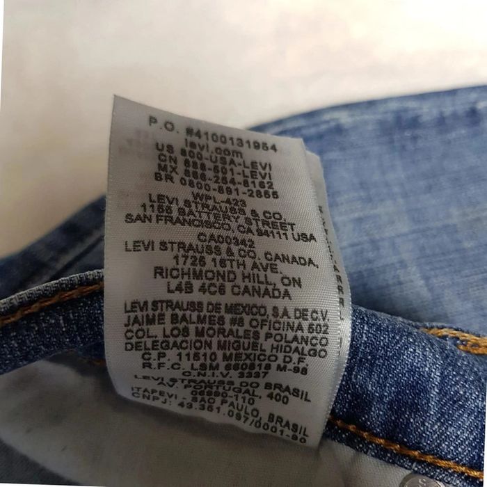 Jean Levi's 524 too Superlow Bleu - photo numéro 13