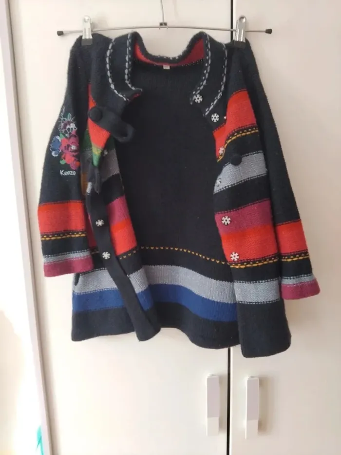 Gilet long Kenzo t8ans - photo numéro 11