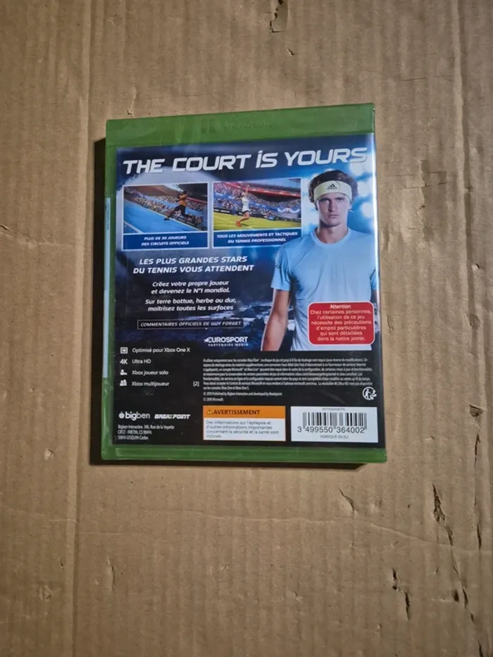 Tennis World Tour pour Xbox One - photo numéro 2