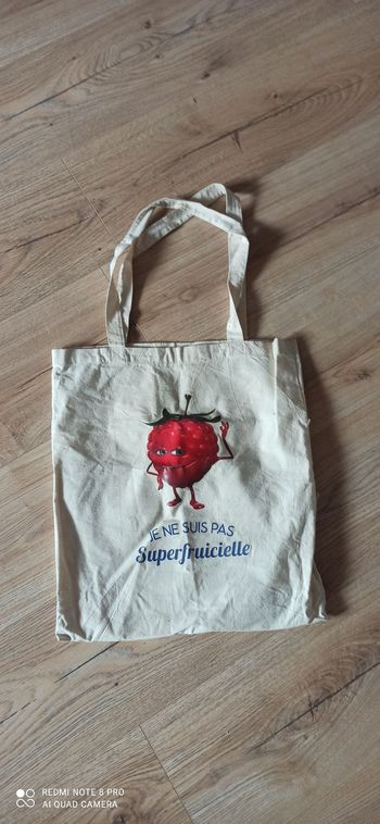 Sac en tissu imprimé