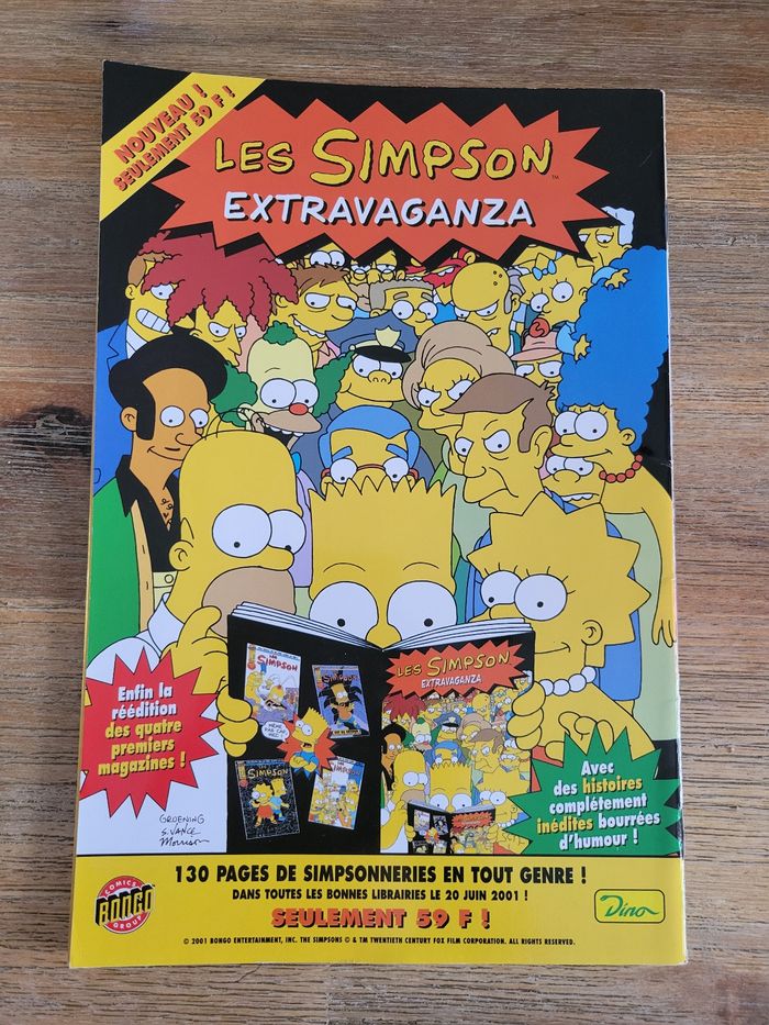 Comics BD Bongo Group Les Simpson - photo numéro 2
