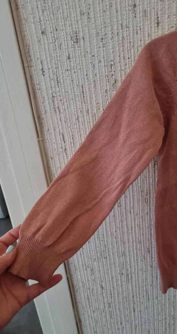 Pull léger taille 5 ans rose avec étoiles charlie & prune - photo numéro 7