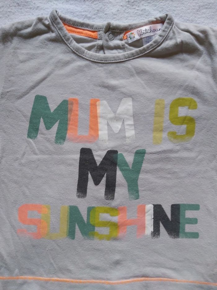 Tshirt manche longue 12 mois - photo numéro 2