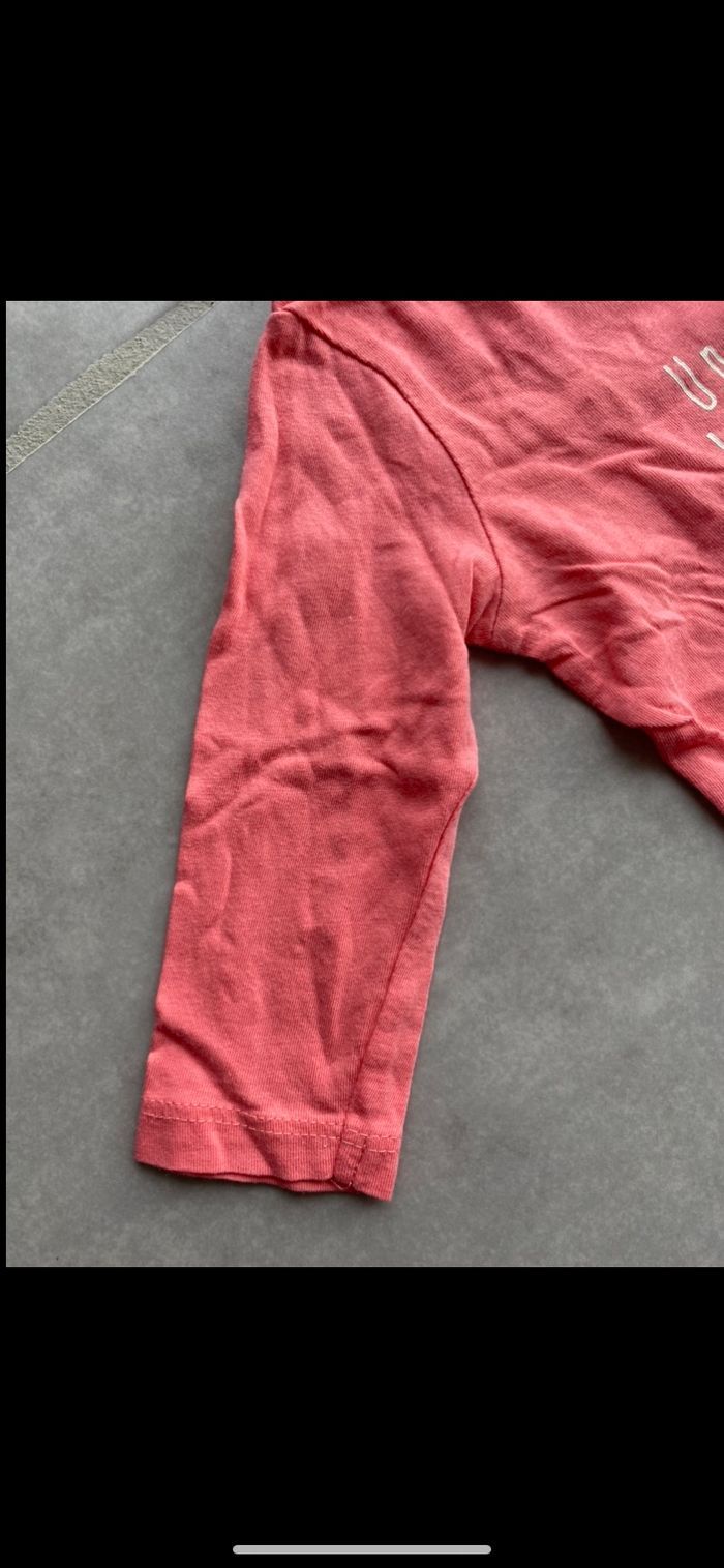 Tee shirt manches longues 3 mois - photo numéro 2