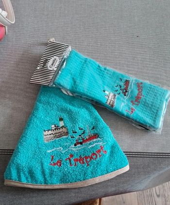 Lot de 3 torchons neuf