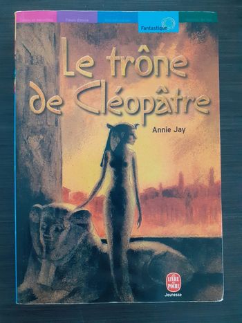 livre "le trône de Cléopâtre"