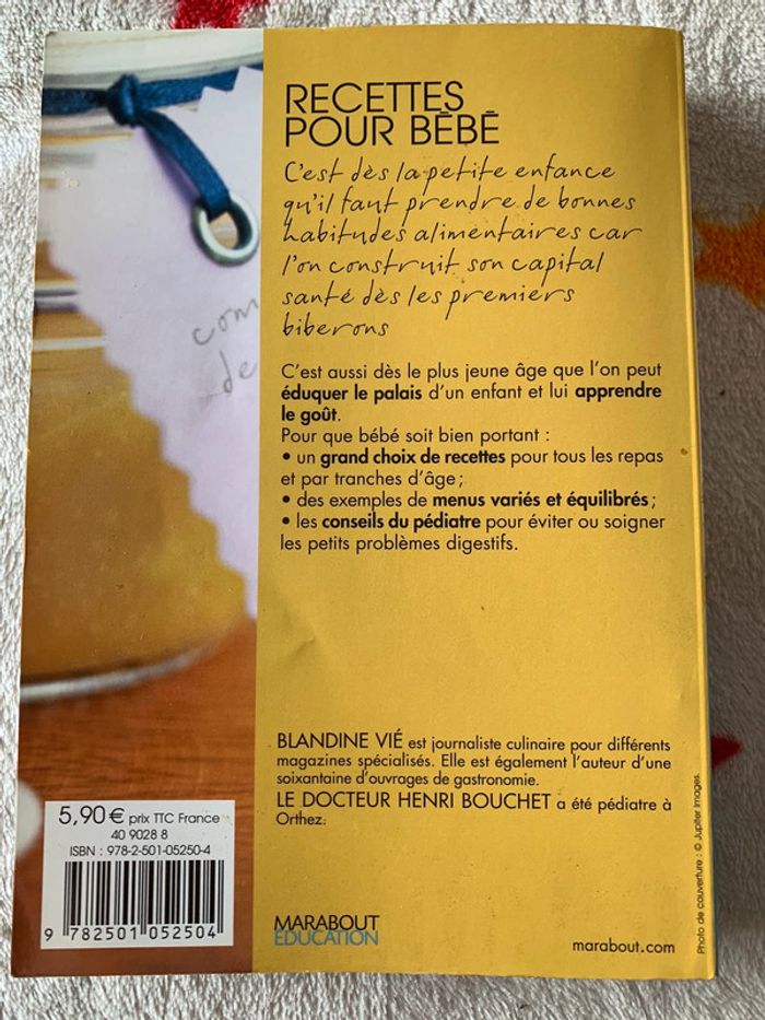 Recettes pour Bébé - photo numéro 3
