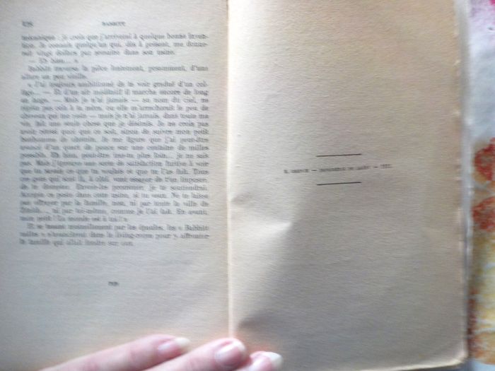 BABBITT de Sinclair LEWIS Ed. Stock 1931 - photo numéro 8