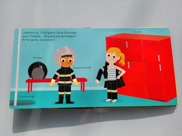 Livre animé Kididoc 👨‍🚒 Je suis un pompier 🚒 - photo numéro 4