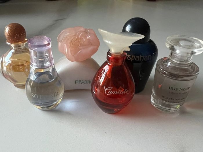 Lot 6 miniatures parfum Yves Rocher