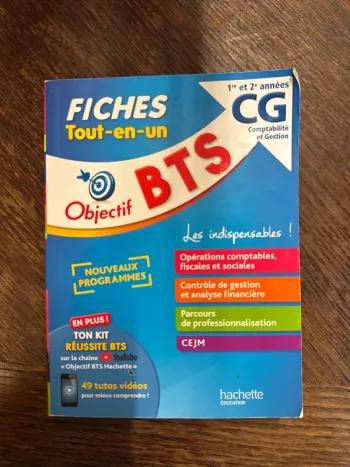 Objectif BTS CG