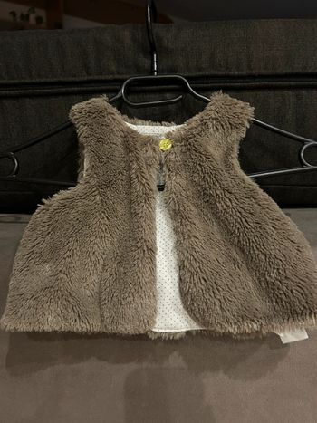 Gilet sans Manche bébé fille