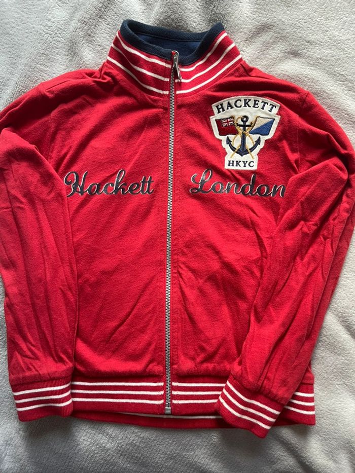 Gilet sans capuche réversible 7-8 ans Hackett 100% coton - photo numéro 3