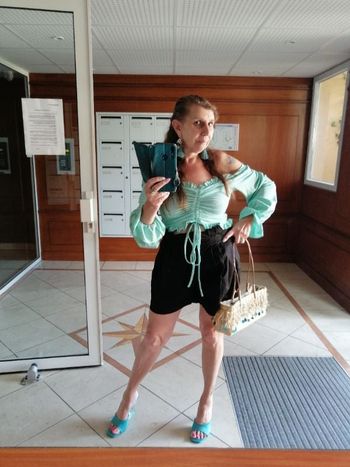 Short pinces taille haute H&M