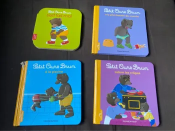 Lot de 4 livres  Petit Ours Brun