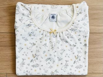 Chemise de nuit chaude en velours scintillant collection Noël Petit bateau T-12 ans