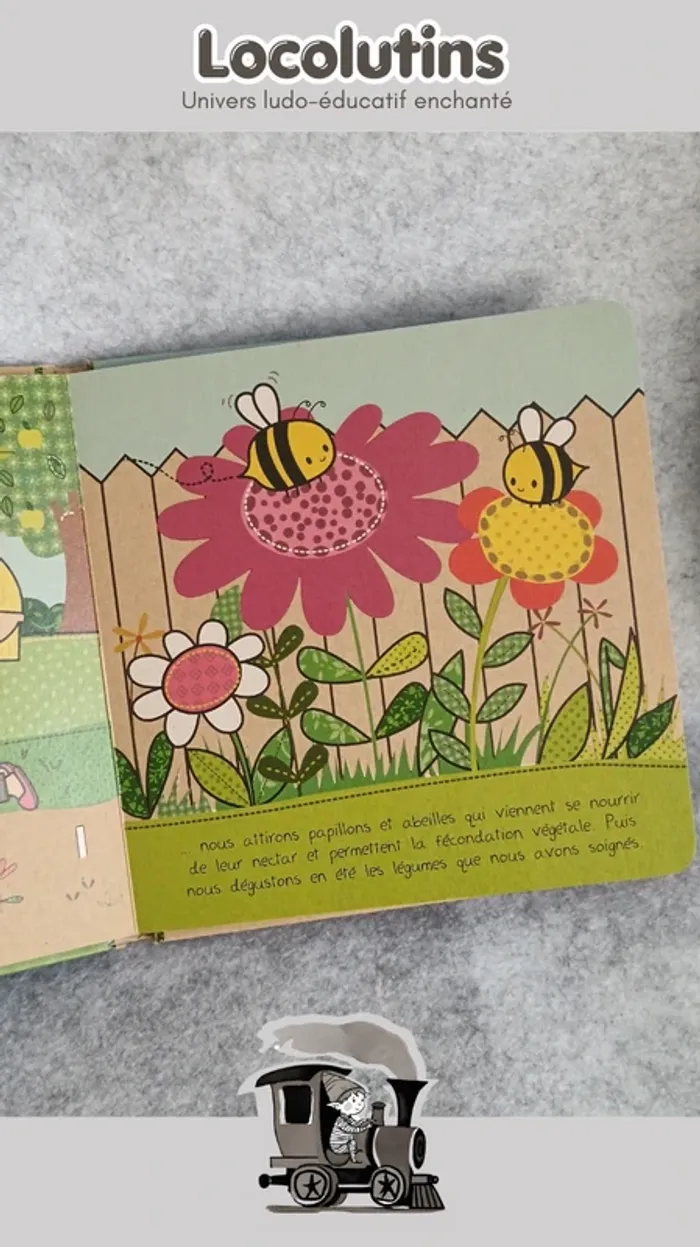 🚂 Livre éveil nature ▪ Le bon geste - photo numéro 3