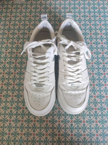 Pull & Bear baskets blanches 39