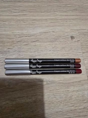 Lot de 3 crayons à levres Peggy Sage