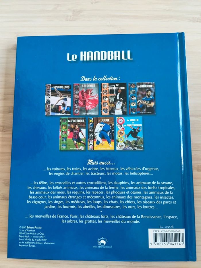 livre de sport - le handball - photo numéro 2