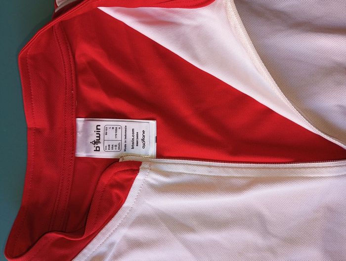 Maillot de cyclisme homme taille L marque B'twin en excellent état - photo numéro 4