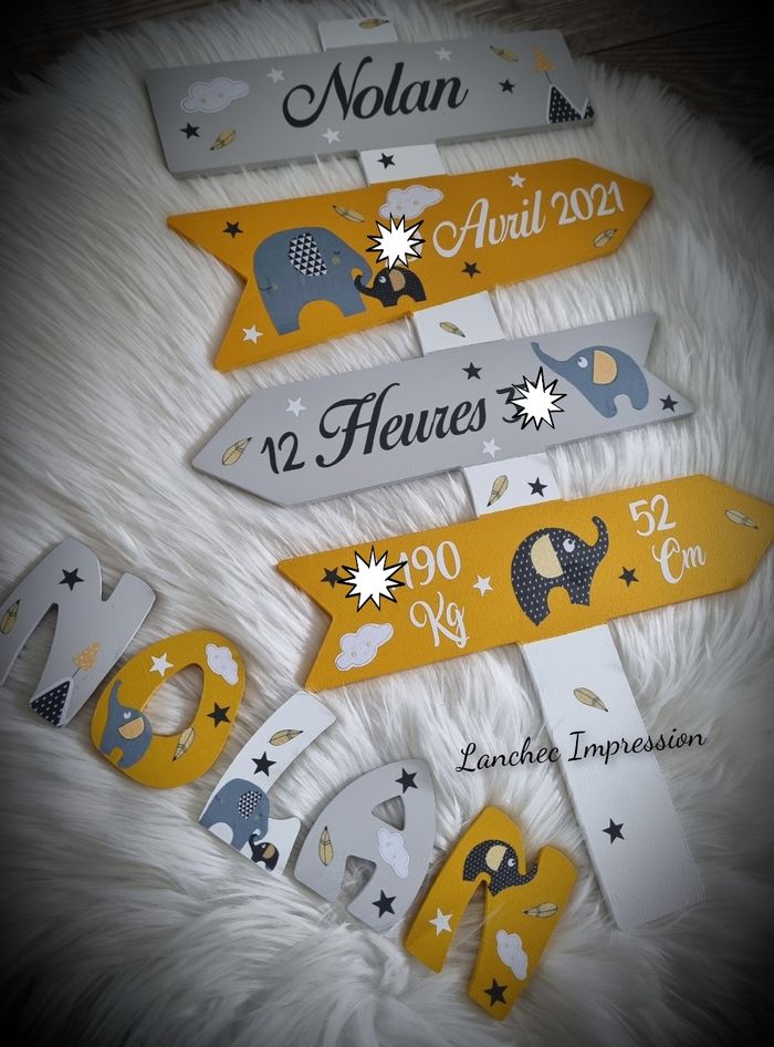 Panneau directionnel personnalisé - photo numéro 4