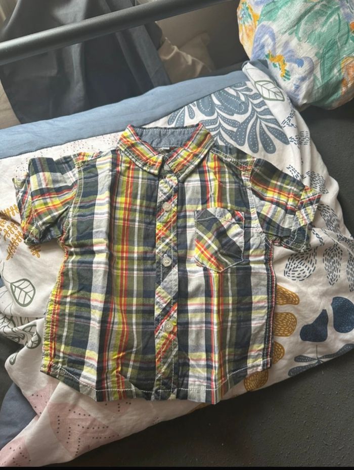 Chemise bb garçon taille 18 mois🐼