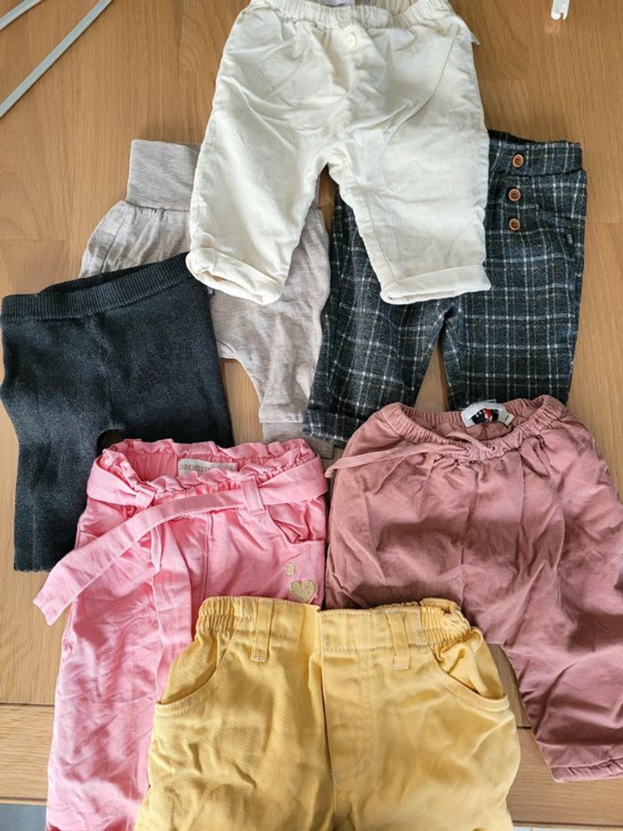 Lot pantalons 3mois
