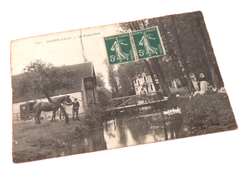 Carte postale ancienne Quiers (Loiret) La Dezonnière