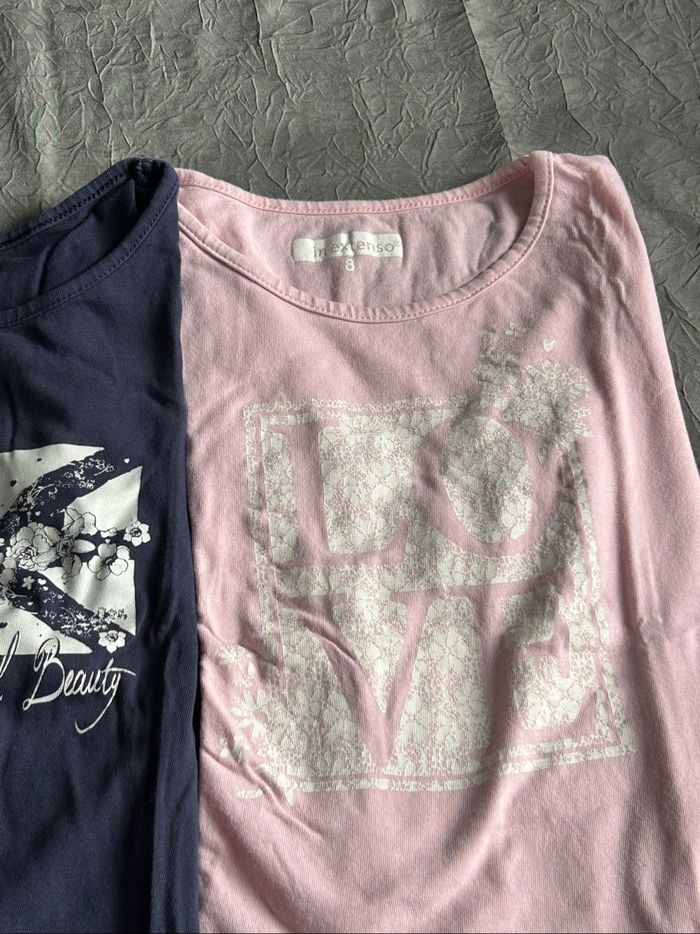 Lot de 5 t-shirts manches longues fille - photo numéro 4