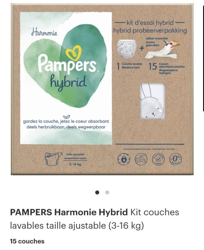 Pampers hybrid 3/16kg