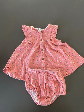 Robe avec culotte 6 mois obaibi