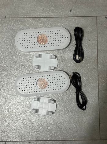 Lot 2 deshumidificateur rechargeable 