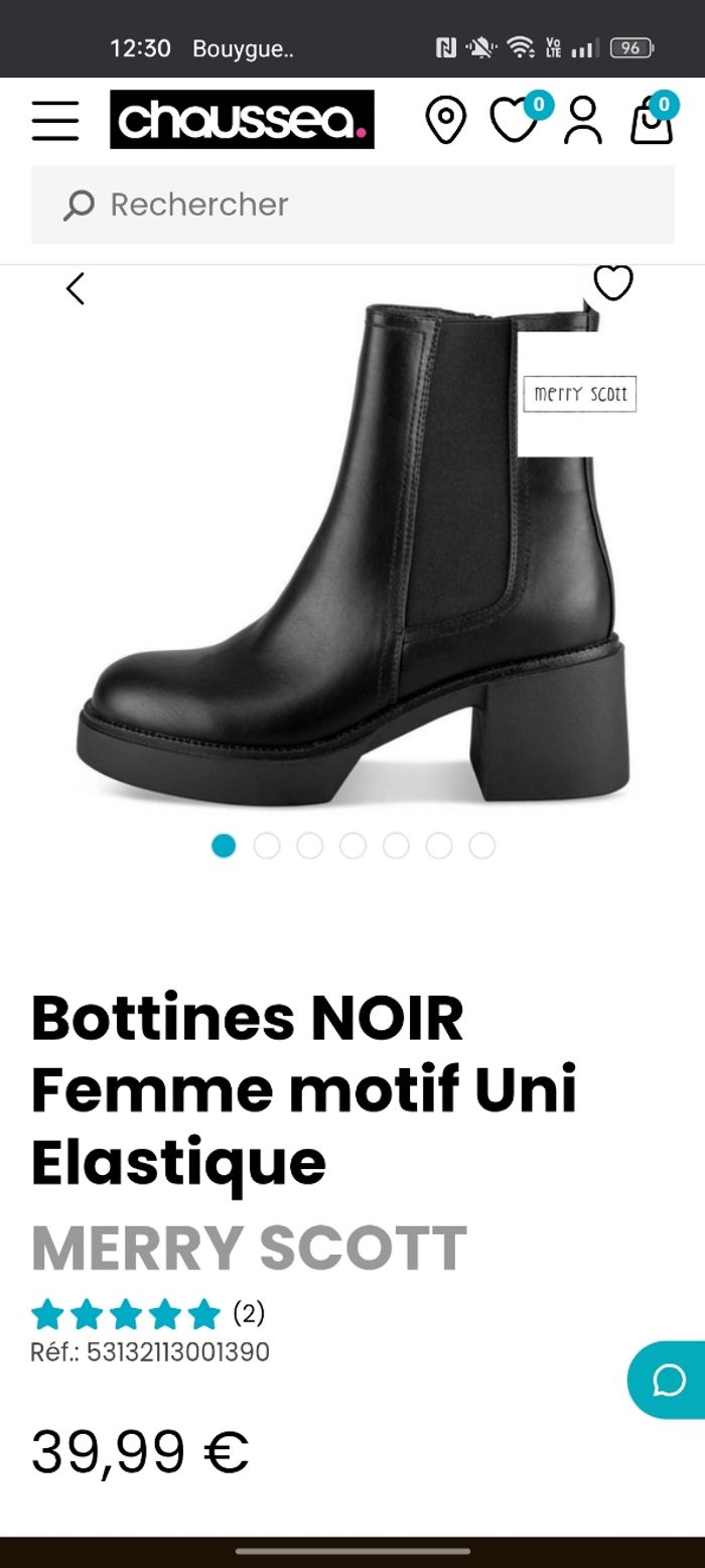 Bottines femme Chaussea - photo numéro 7
