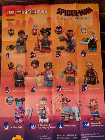 Minifigures spiderman